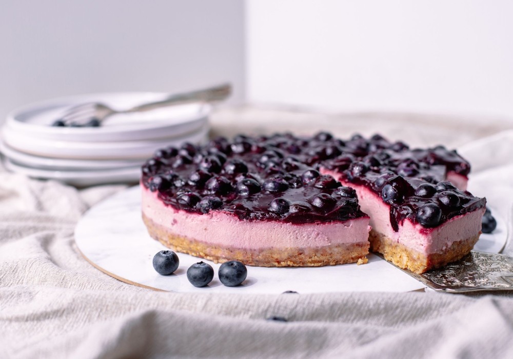 Blueberry & Lemon Cheesecake